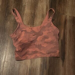 lululemon athletica Camouflage Crop Top - Red